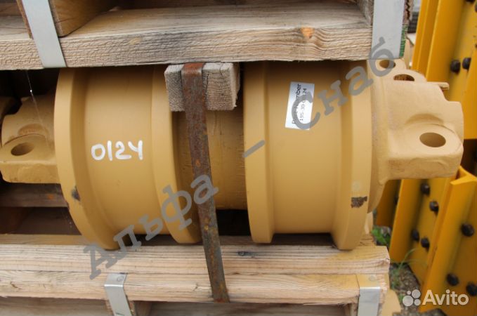 Каток опорный двубортный 195-30-00124