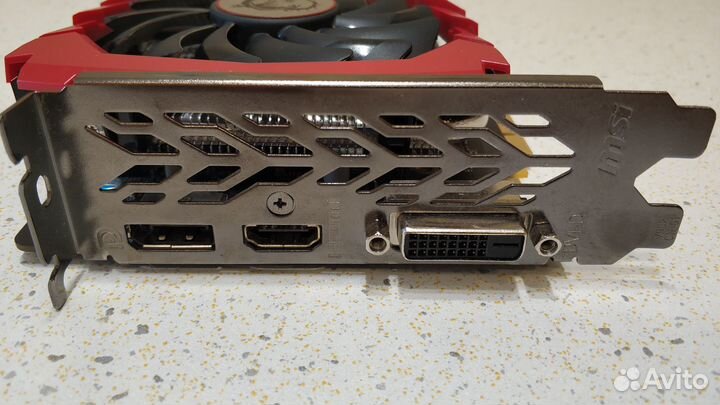 Видеокарта MSI GeForce GTX 1050 Ti gaminx X 4Gb