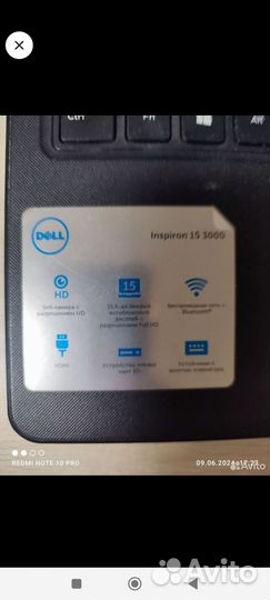 Ноутбук dell inspiron 15