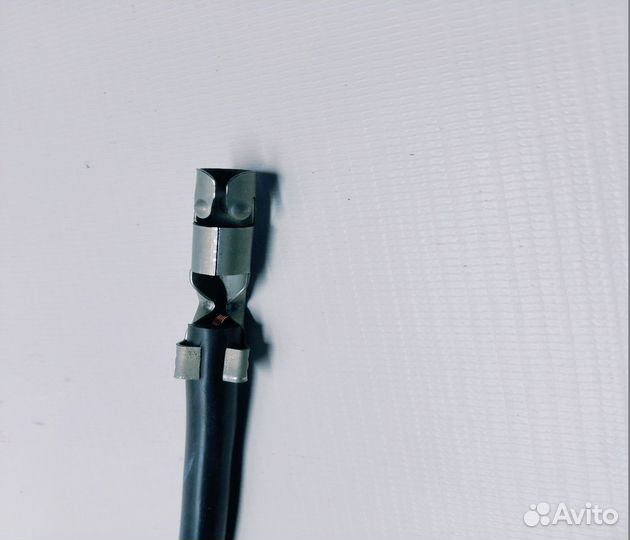 Высоковольтный бронепровод 1 метр черный