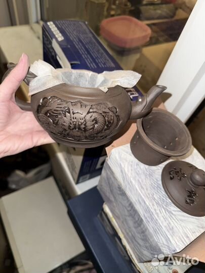 Чайник глиняный