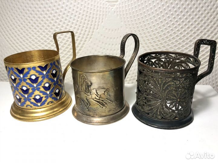 Подстаканники советского периода