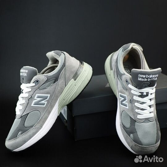 Кроссовки мужские new balance 993 серый