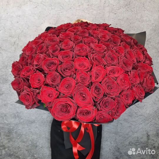 Букет из 101 розы