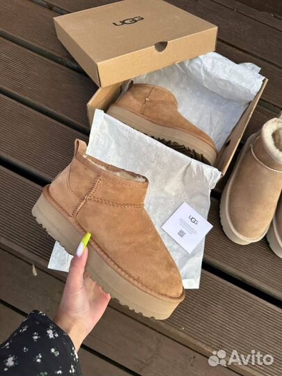 Валенки Ugg На Платформе / Угги Размеры 36-40