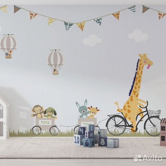 Детские фотообои 