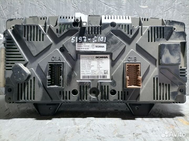 1946409 ECU ICL Комбинация приборов km/h scania