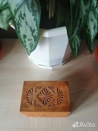 Шкатулка деревянная СССР