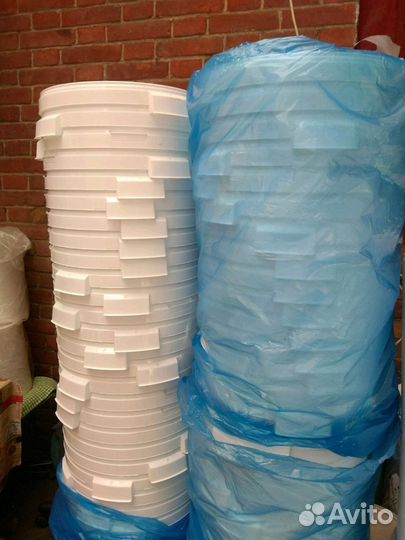 Ведро с крышкой 32,6л новое