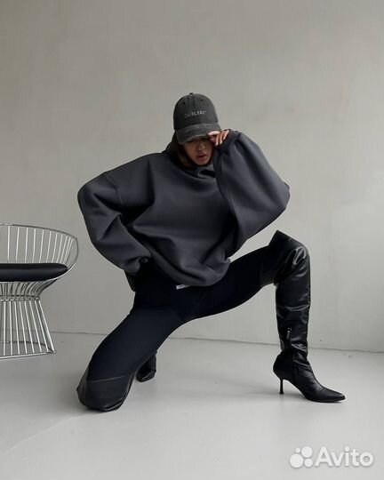 Свитер женский оверсайз 46 48