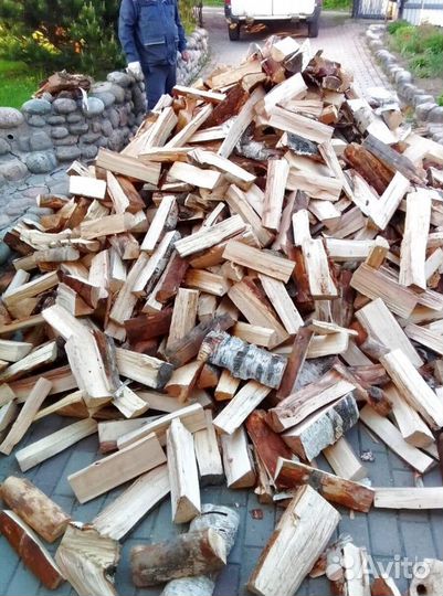 Дрова колотые Осиновые любого объема