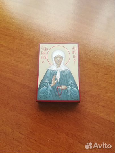 Матрона Московская 6х4 см