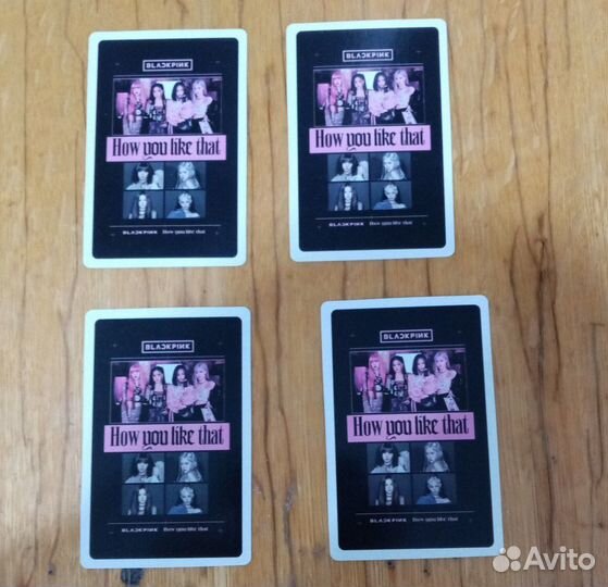 Карты BlackPink неофф