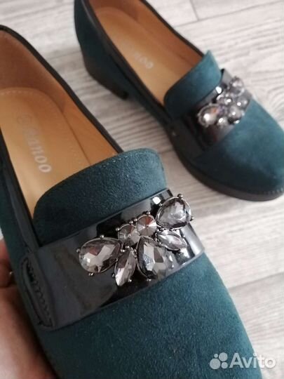 Туфли лоферы женские