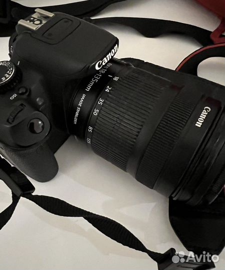 Зеркальный фотоаппарат canon 650d +