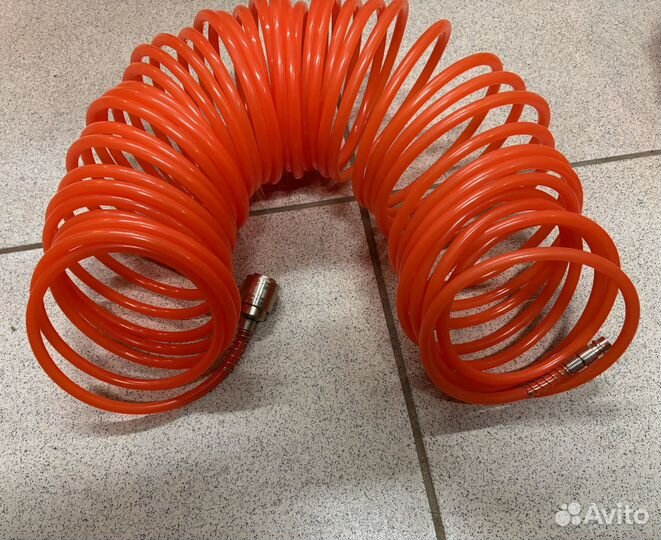 Шланг спиральный полиэтиленовый vorel 81491, 5х8мм