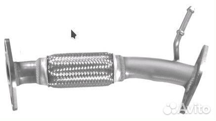 Тpуба выхлопная пеpедняя часть 286102H000