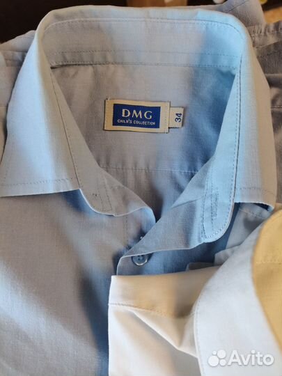 Рубашки 3 шт и жилетка 146