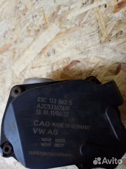 Дросельная заслонка Skoda Octavia A5 BUD 2011