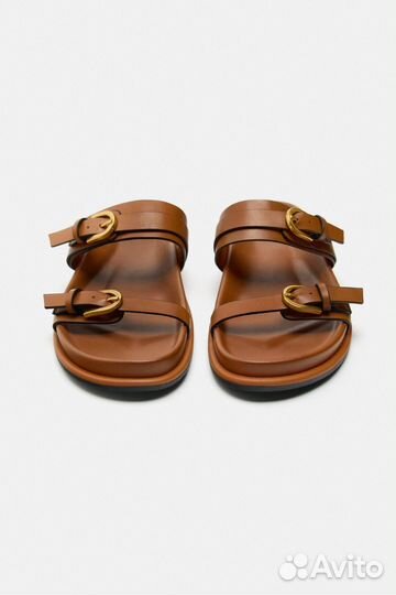 Шлепки zara 40/41