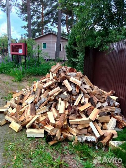 Дрова с доставкой в укладку любого объема
