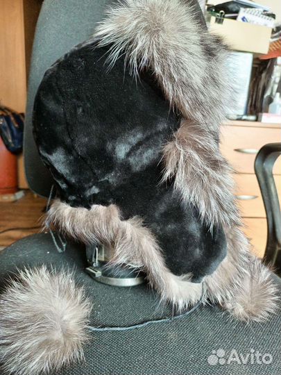 Шапка зимняя меховая женская