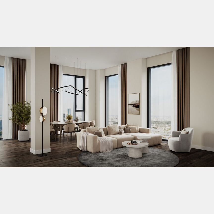 1-к. квартира, 38,2 м², 36/48 эт.