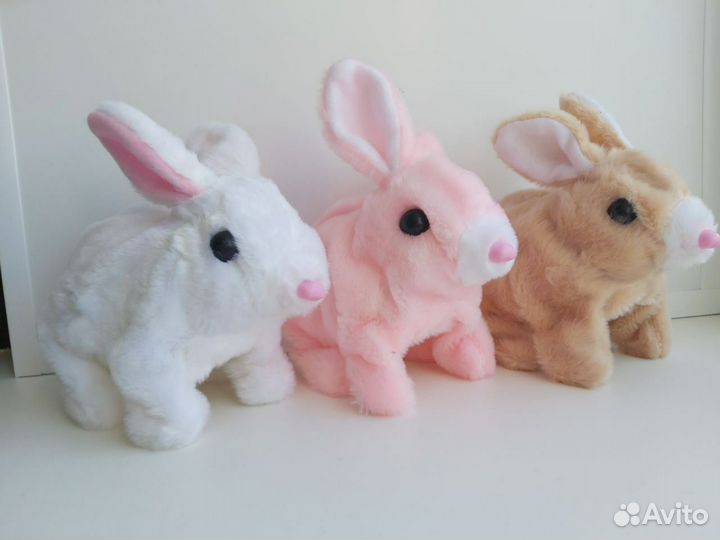 Собачки и зайчики. Двигаются и издают звуки