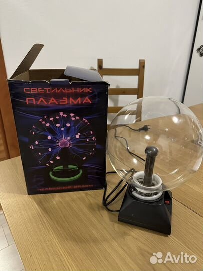 Плазменный шар tesla ночник