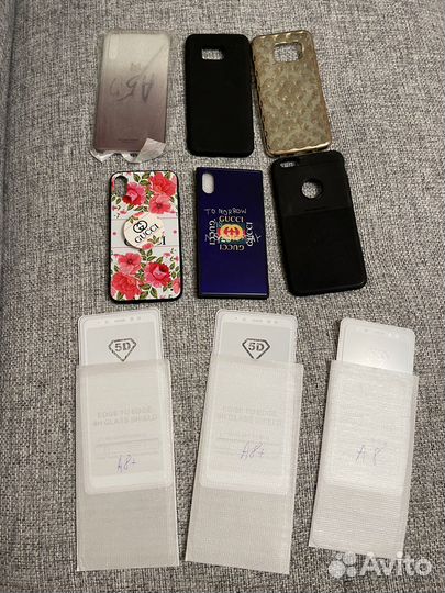 Чехол и стекло для телефона