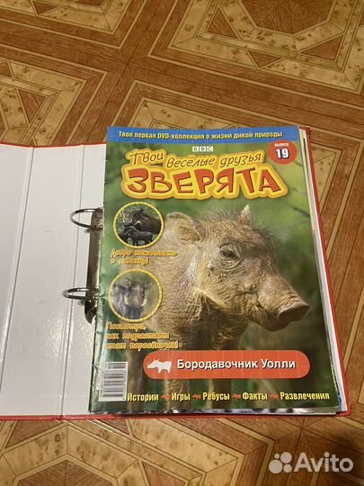 Журнал детский животные BBC Earth