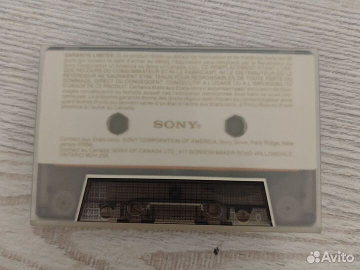 Аудиокассета sony dc-90