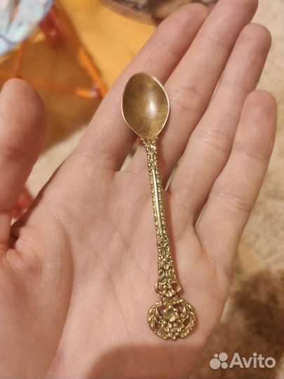 Мельхиоровые ложки СССР ручная работа