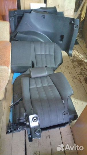 Автомобильные сидения второй ряд Прадо 150 2016г