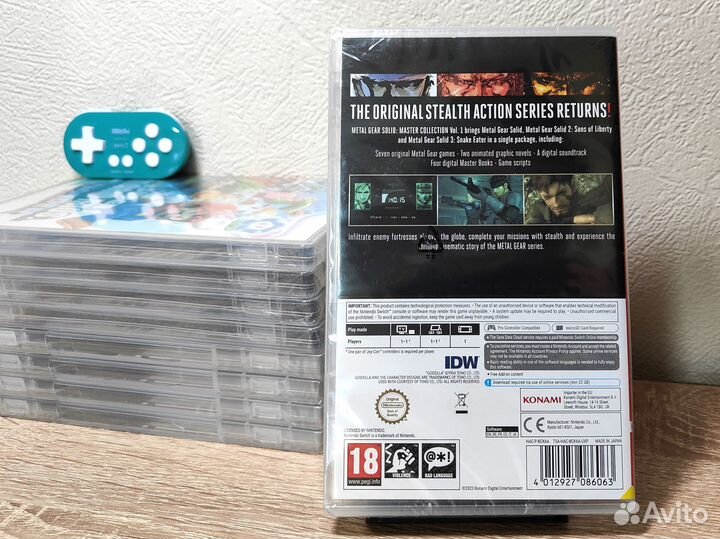 Metal Gear Solid Master Collection Vol. 1 Switch