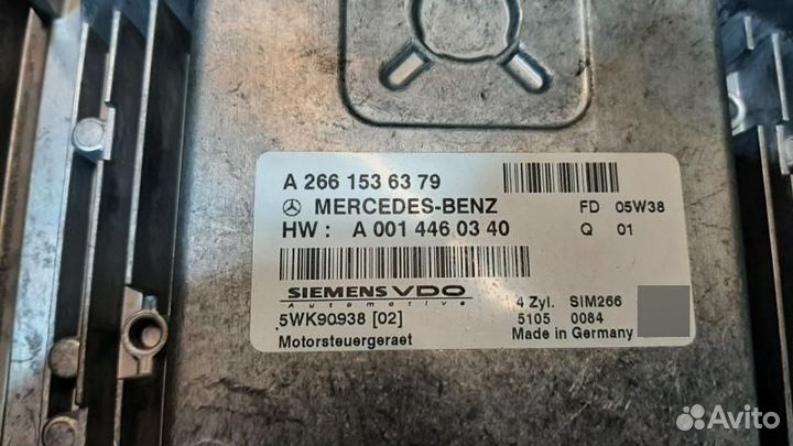 Блок управления двигателем Mercedes-Benz B245 / W2