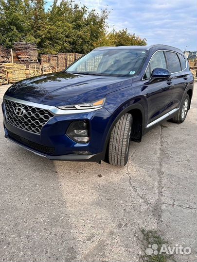 Hyundai Santa Fe 2.4 AT, 2019, 90 000 км