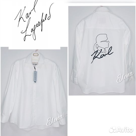 Рубашка новая Karl Lagerfeld блузка