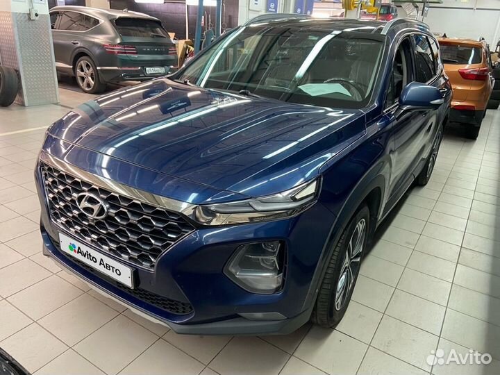 Hyundai Santa Fe 2.2 AT, 2019, 230 305 км