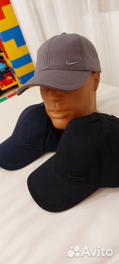 Мужская бейсболка Nike оригинал с тёмной вышивкой