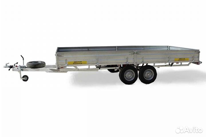 Прицеп лав 81022С 5.1 на 2.36м. борт 400мм