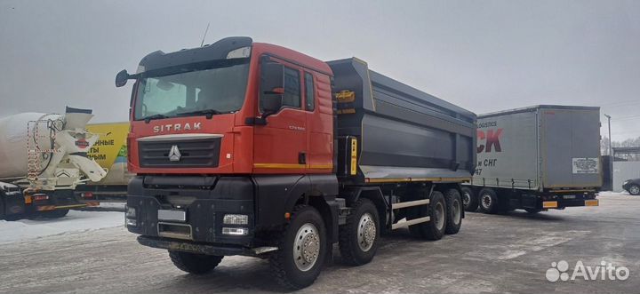 Самосвал 34 м³ SITRAK C7H 8x4, 2023