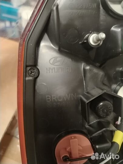 Фонарь задний правый hyundai terracan