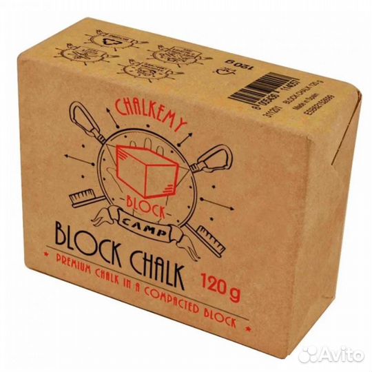 Магнезия block chalk 120гр (Camp)