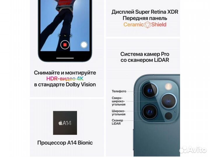 iPhone 12 Pro, 256 ГБ