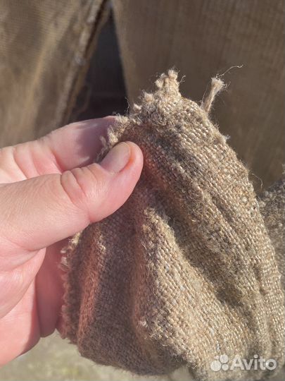 Мешковина времен СССР кусковая, мешки