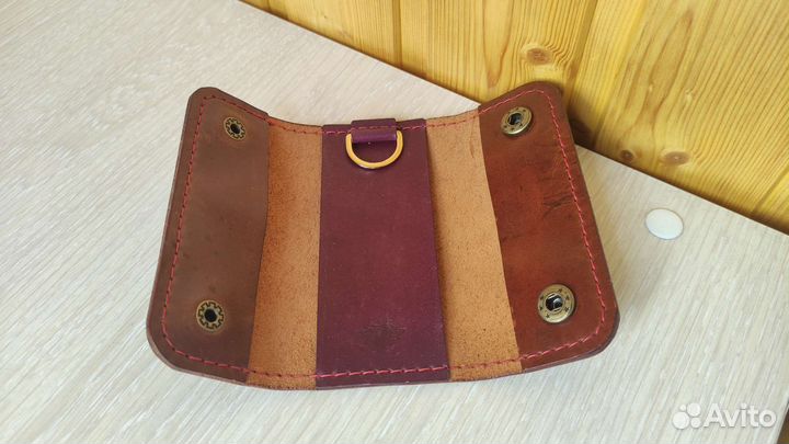 Ключница из натуральной кожи Crazy Horse