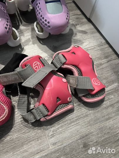 Роликовые коньки детские раздвижные