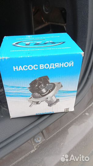 Водяной насос (помпа) TZA на Шевроле ниву