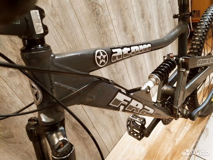Супер велосипед двухподвес Atom FR2